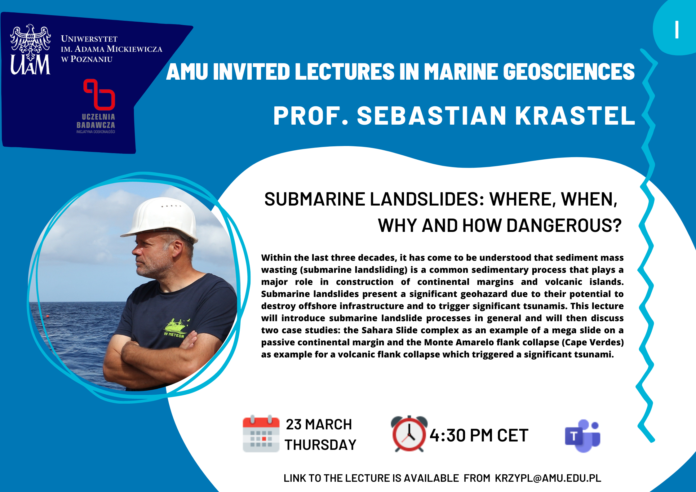 Submarine landslides: where, when, why and how dangerous? – referat